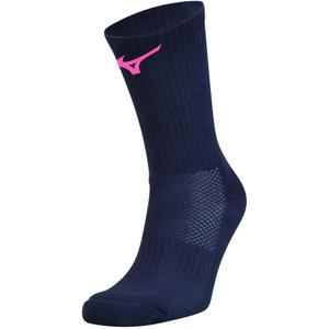 chaussettes-mizuno-multisports-bleu-marine-rose