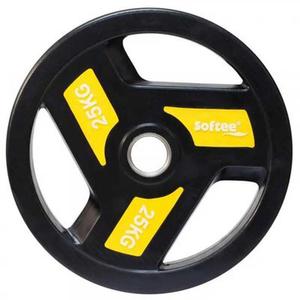 99247-001-30-disque-de-musculation-softee-modern-negro-25-kg
