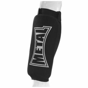 mb152n-protege-tibias-coton-elastique-metal-boxe-noir