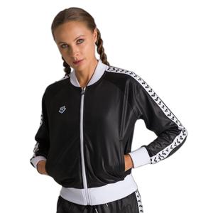 001223-590-veste-de-survetement-equipe-femme-arena-relax-iv-shiny-black-white-black