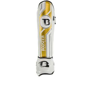 bsg-v9-white-gold-protege-tibias-boxe-thai-booster-fight-gear-bsg-v-9-white-gold