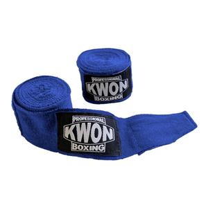 814054521-bandes-de-boxe-elastique-kwon-professional-boxing-blau-schwarz-350-cm