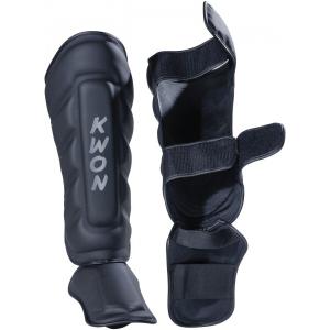 4067101-protege-tibias-et-cou-de-pied-boxe-thai-kwon-tough-noir