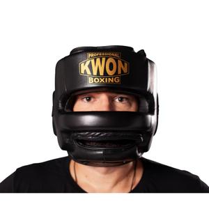 81400600-casque-de-boxe-avec-barrette-nasale-kwon-prof-box-noir-marron