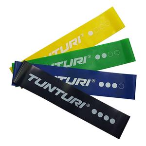 14tusyo016-mini-bande-de-resistance-tunturi-x4-jaune-vert-bleu-noir-tu